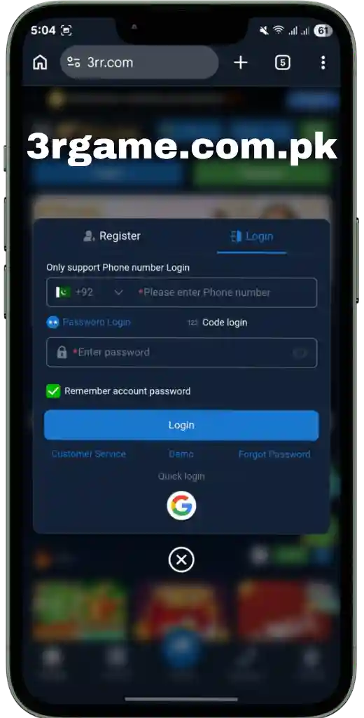 3rrr Game Login